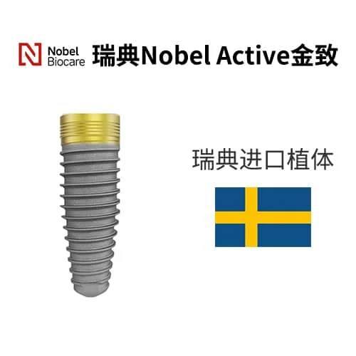 Nobel Active 金致种植体